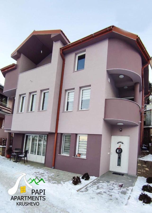 Papi Apartments Kruševo Eksteriør bilde